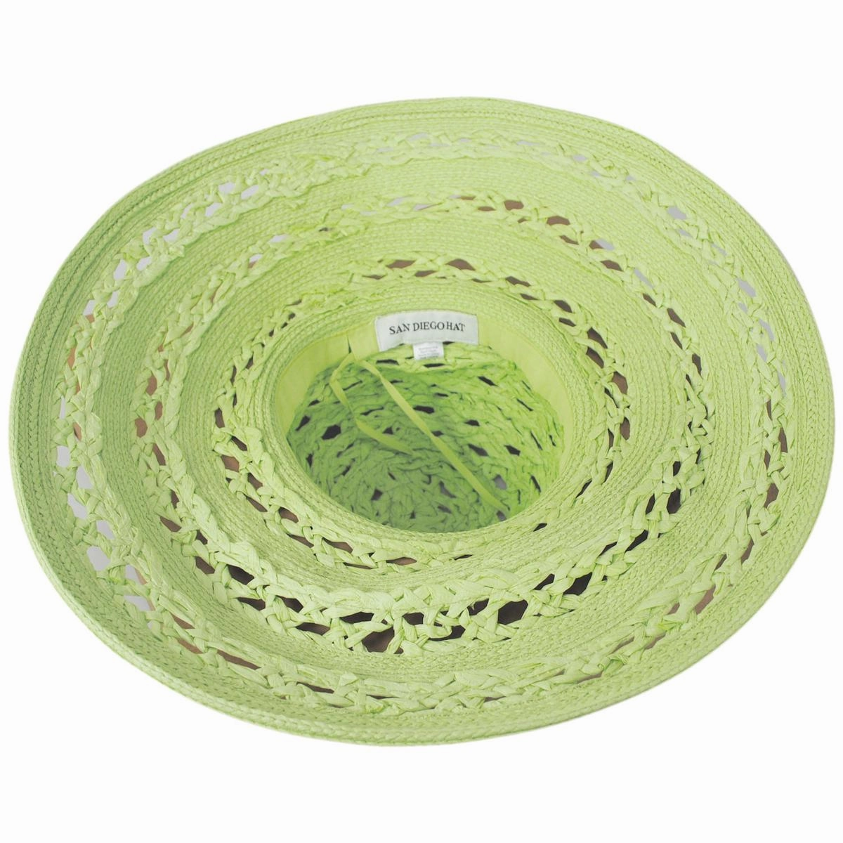 Sierra Toyo Straw Lampshade Sun Hat