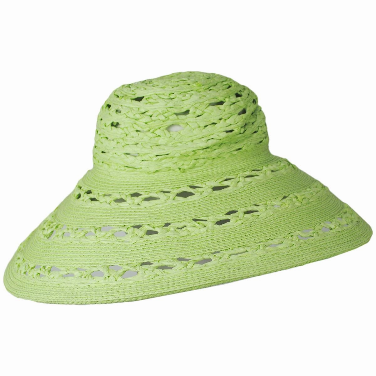 Sierra Toyo Straw Lampshade Sun Hat