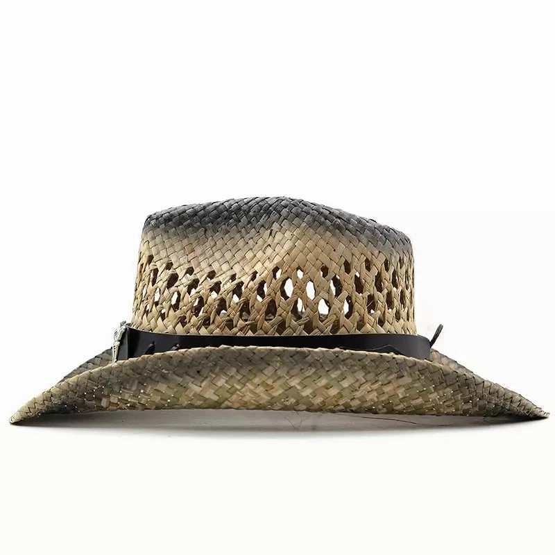 Silver Bull Straw Cowboy Hat