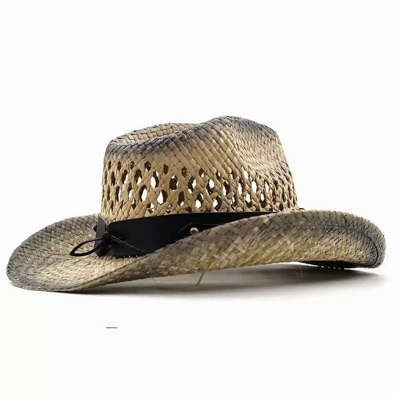 Silver Bull Straw Cowboy Hat