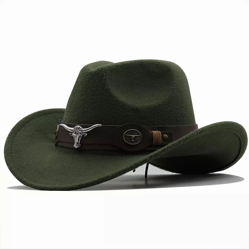 Silver Bull Wool Cowboy Hat