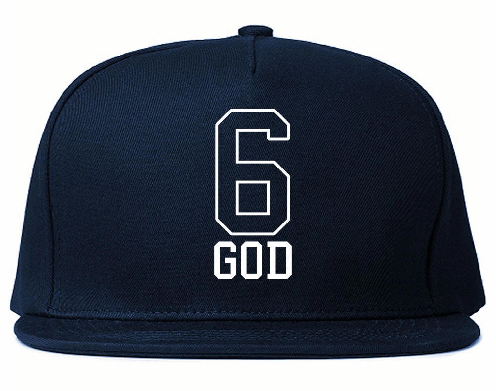Six 6 God Snapback Hat