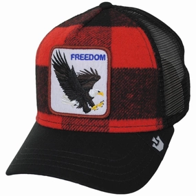 Ski Free Mesh Trucker Snapback Baseball Cap