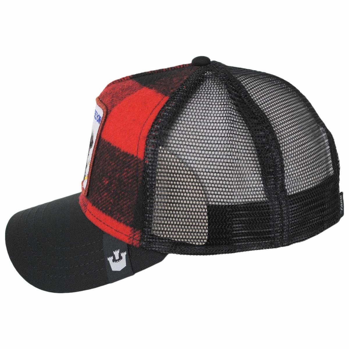 Ski Free Mesh Trucker Snapback Baseball Cap