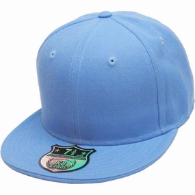 Sky Blue - Structured and Fitted Baseball Cap