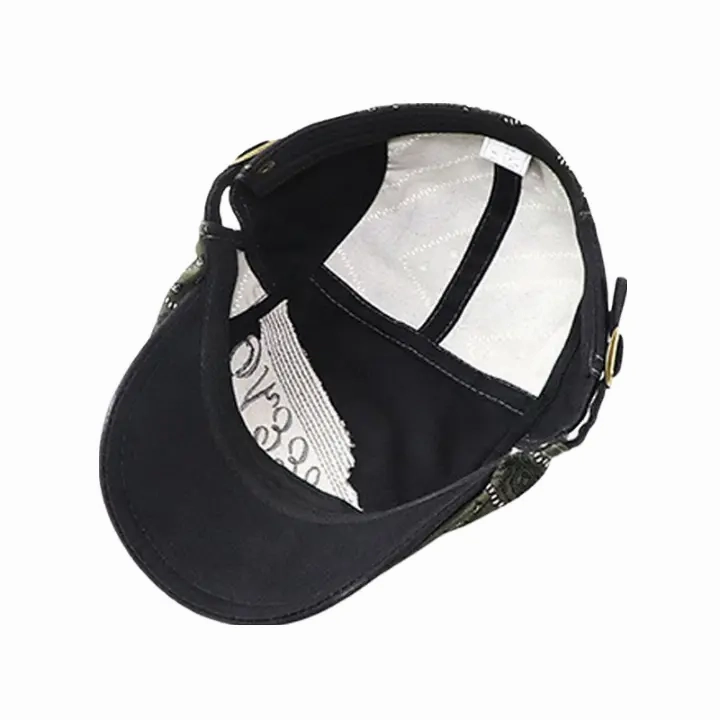 Sleevo Ethnic Patchwork Flat Cap