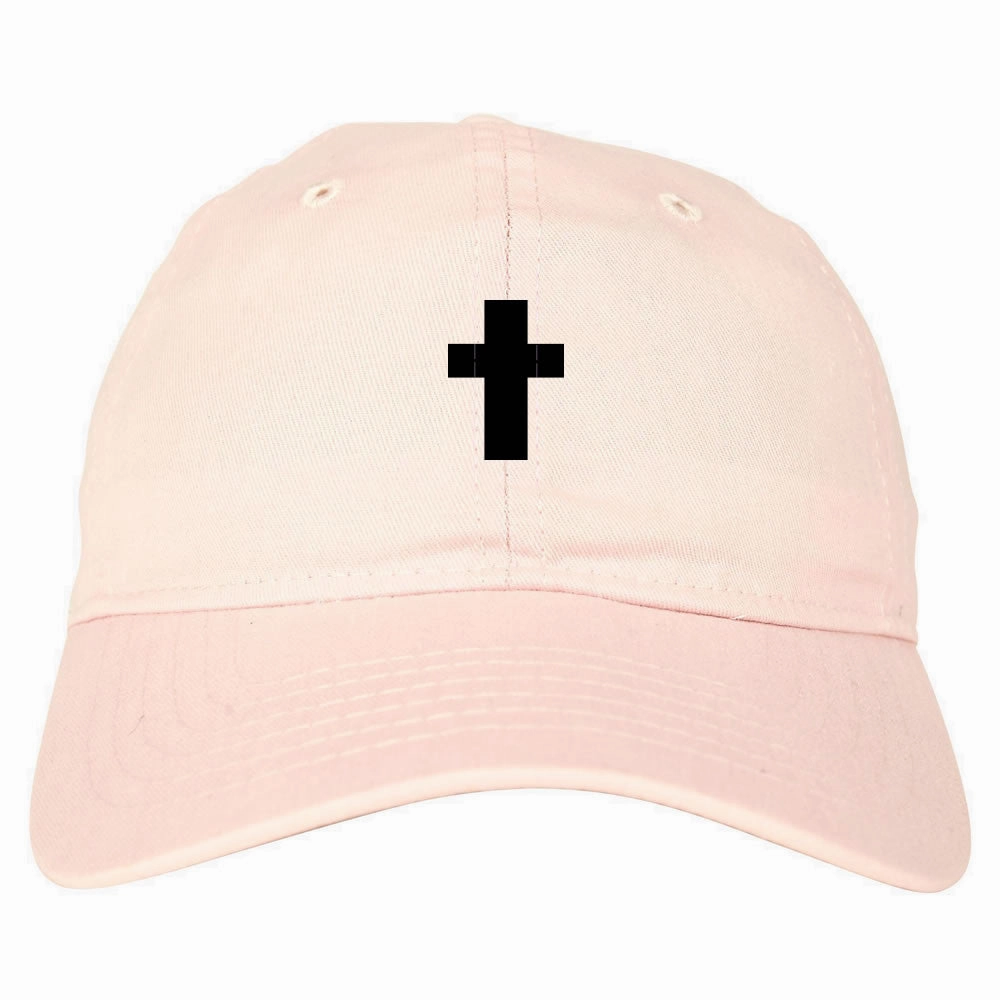 Small Cross Dad Hat Cap
