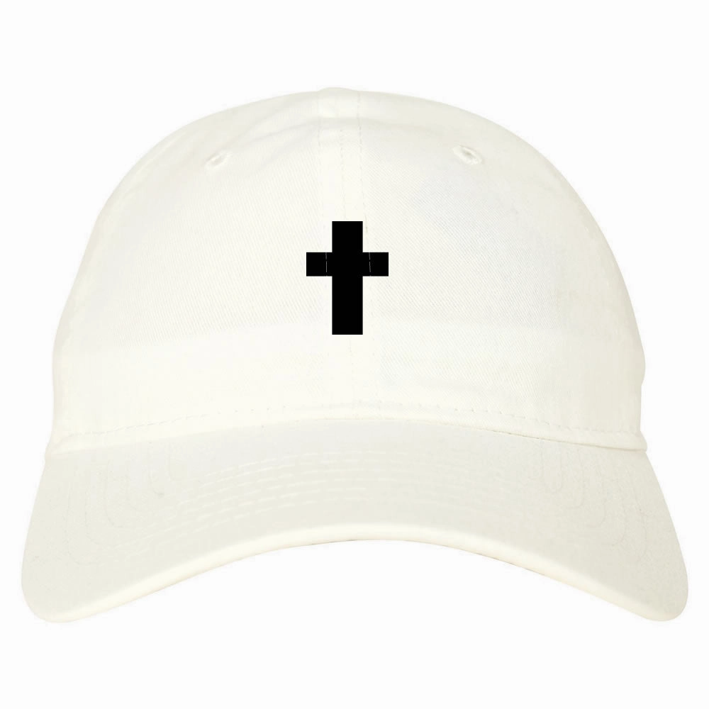Small Cross Dad Hat Cap