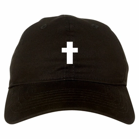 Small Cross Dad Hat Cap