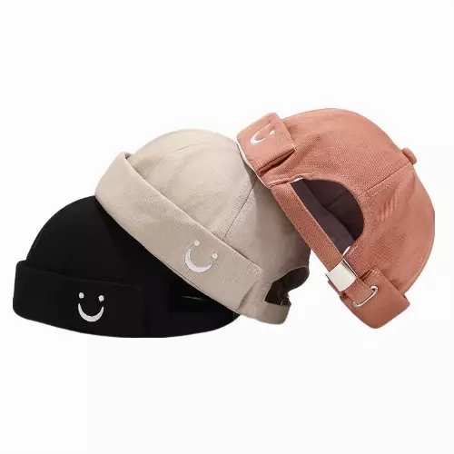 Smile Plain Docker Cap