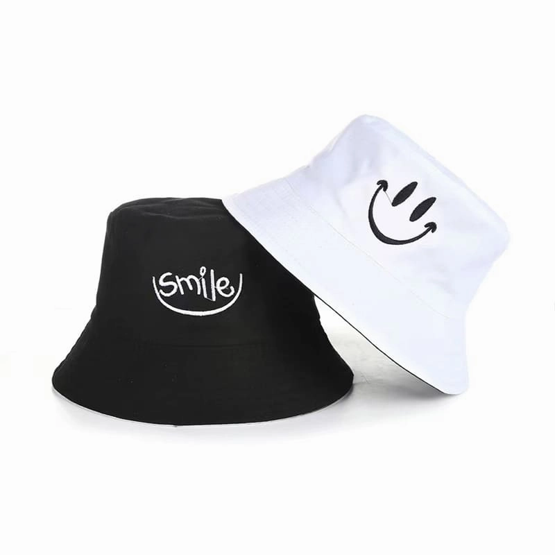 Smile Reversible Bucket Hat
