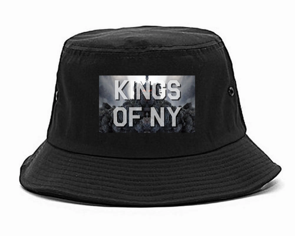 Smoke Cloud End Of Days Kings Of NY Logo Bucket Hat