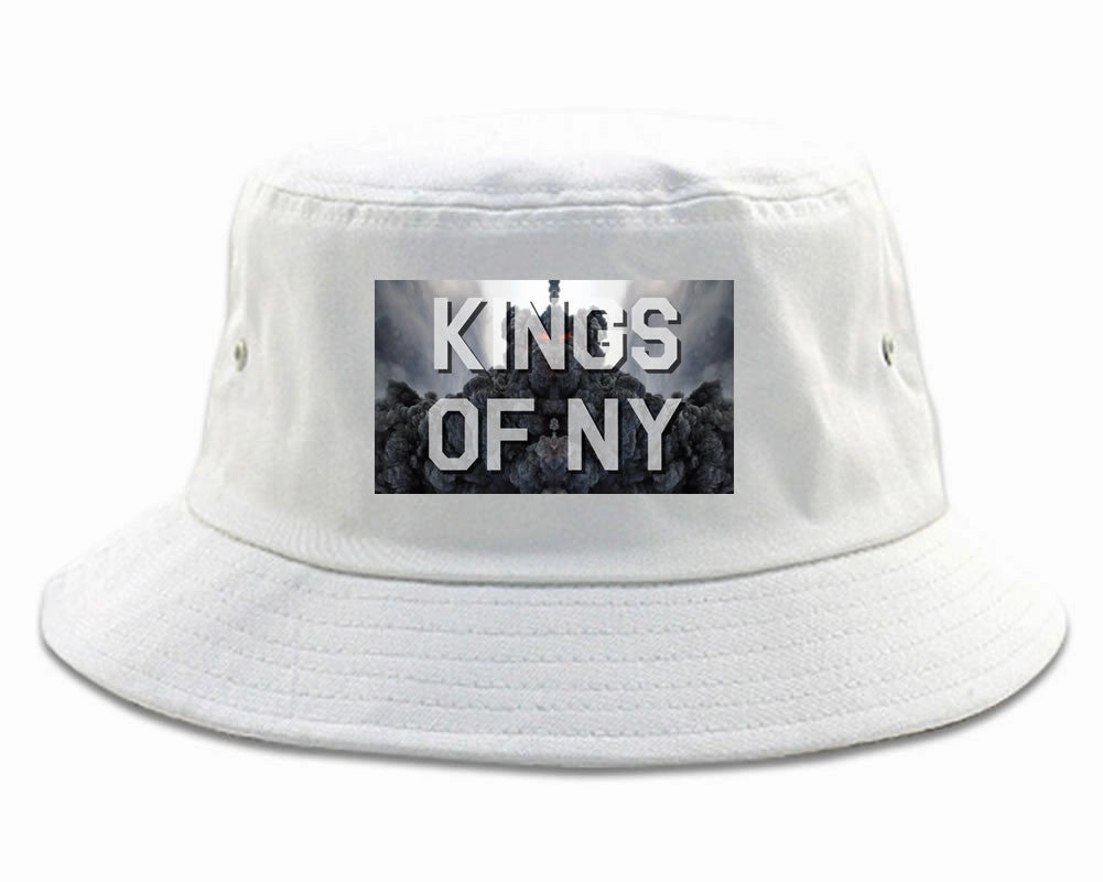 Smoke Cloud End Of Days Kings Of NY Logo Bucket Hat