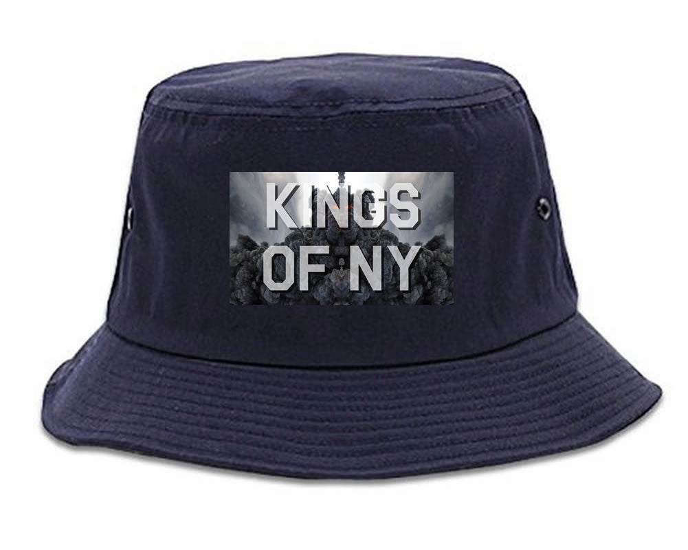 Smoke Cloud End Of Days Kings Of NY Logo Bucket Hat