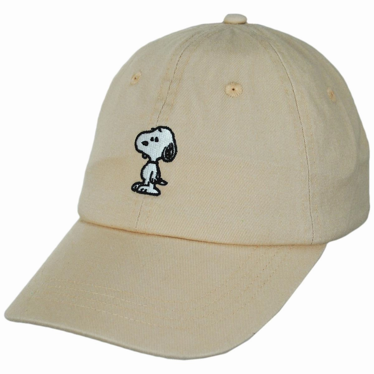 Snoopy Cotton Strapback Baseball Cap Dad Hat