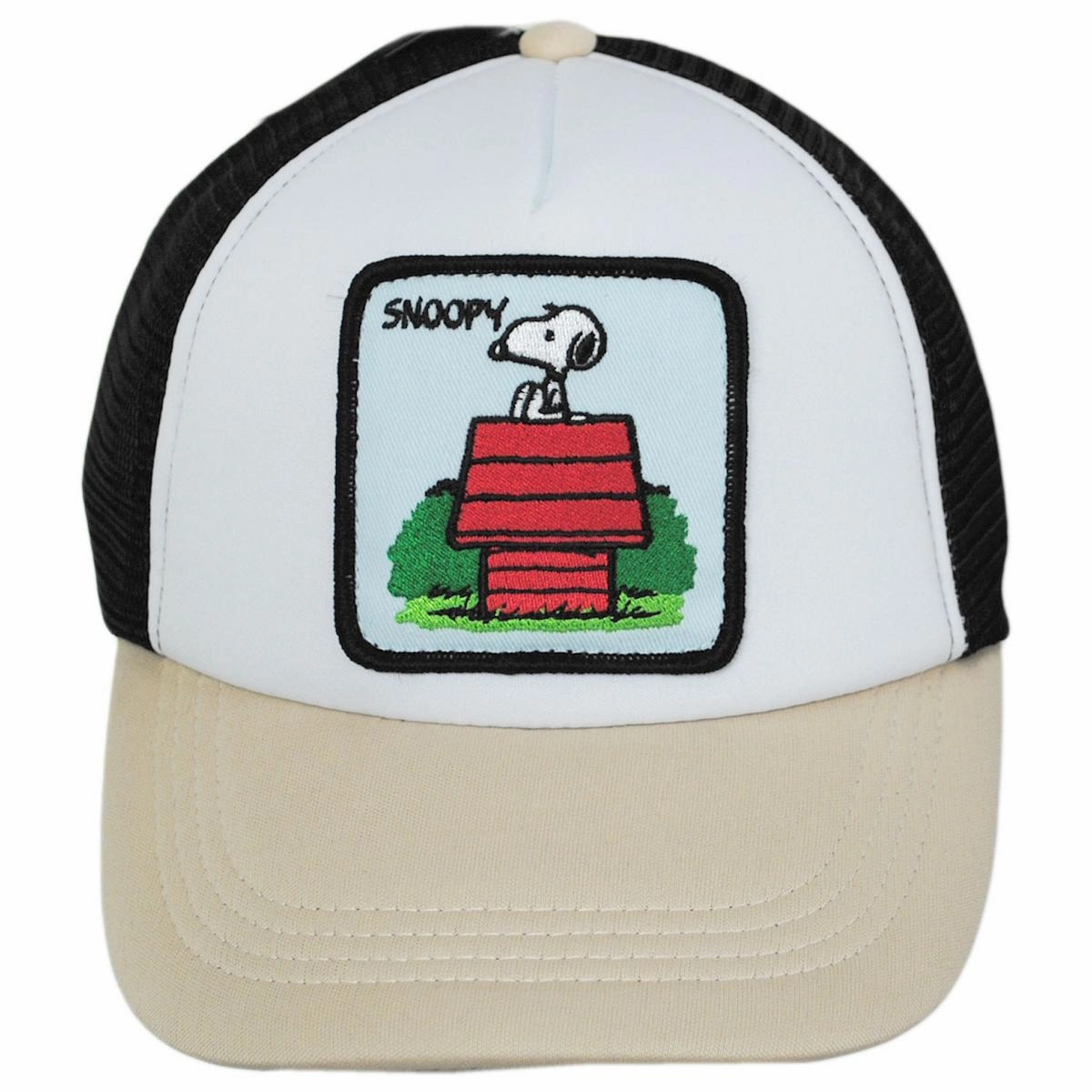 Snoopy Dog House Mesh Trucker Snapback Baseball Cap