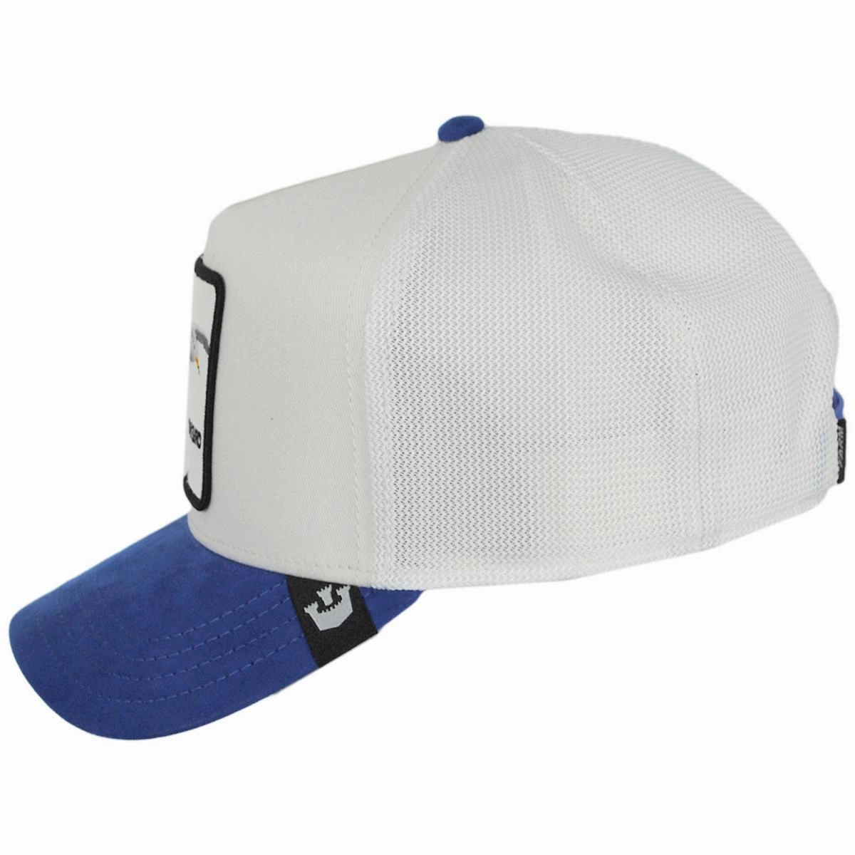 Snow Bird Micro Suede Mesh Trucker Snapback Baseball Cap