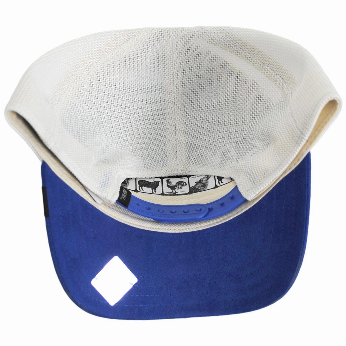 Snow Bird Micro Suede Mesh Trucker Snapback Baseball Cap
