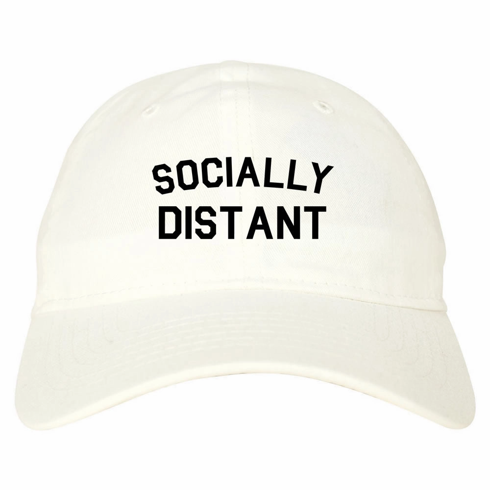 Socially Distant Dad Hat Baseball Cap