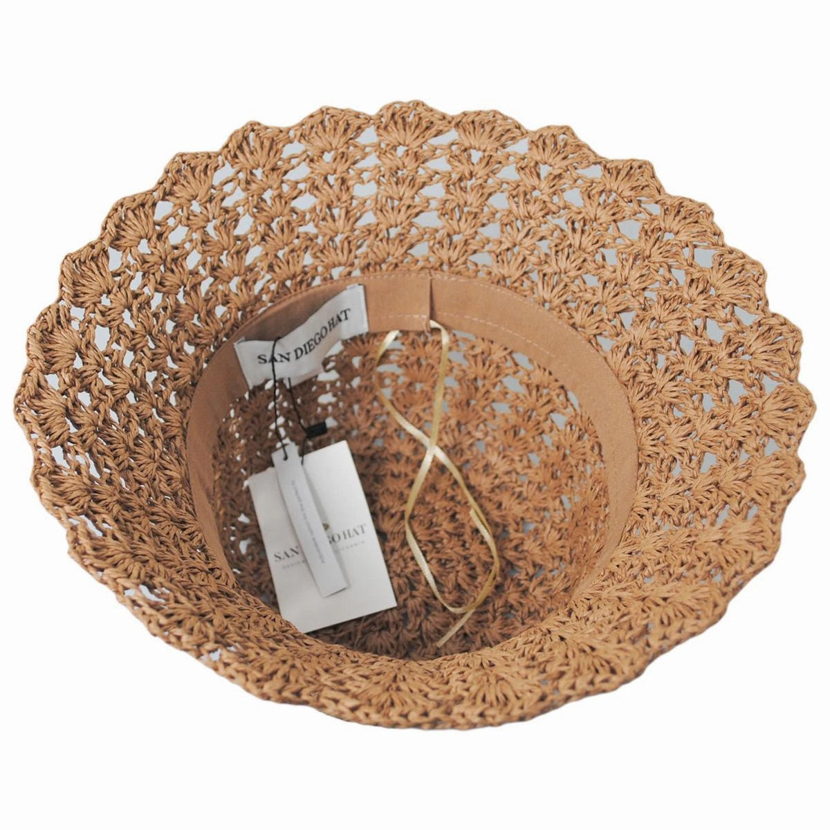 Sofia Toyo Straw Bucket Hat