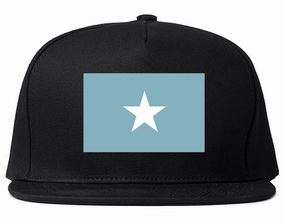 Somalia Flag Country Printed Snapback Hat Cap