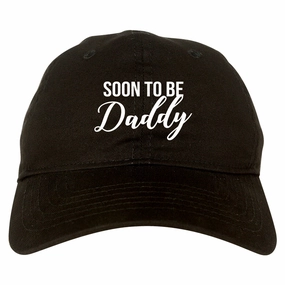 Soon To Be Daddy Pregnancy Announcement Mens Dad Hat Baseball Cap