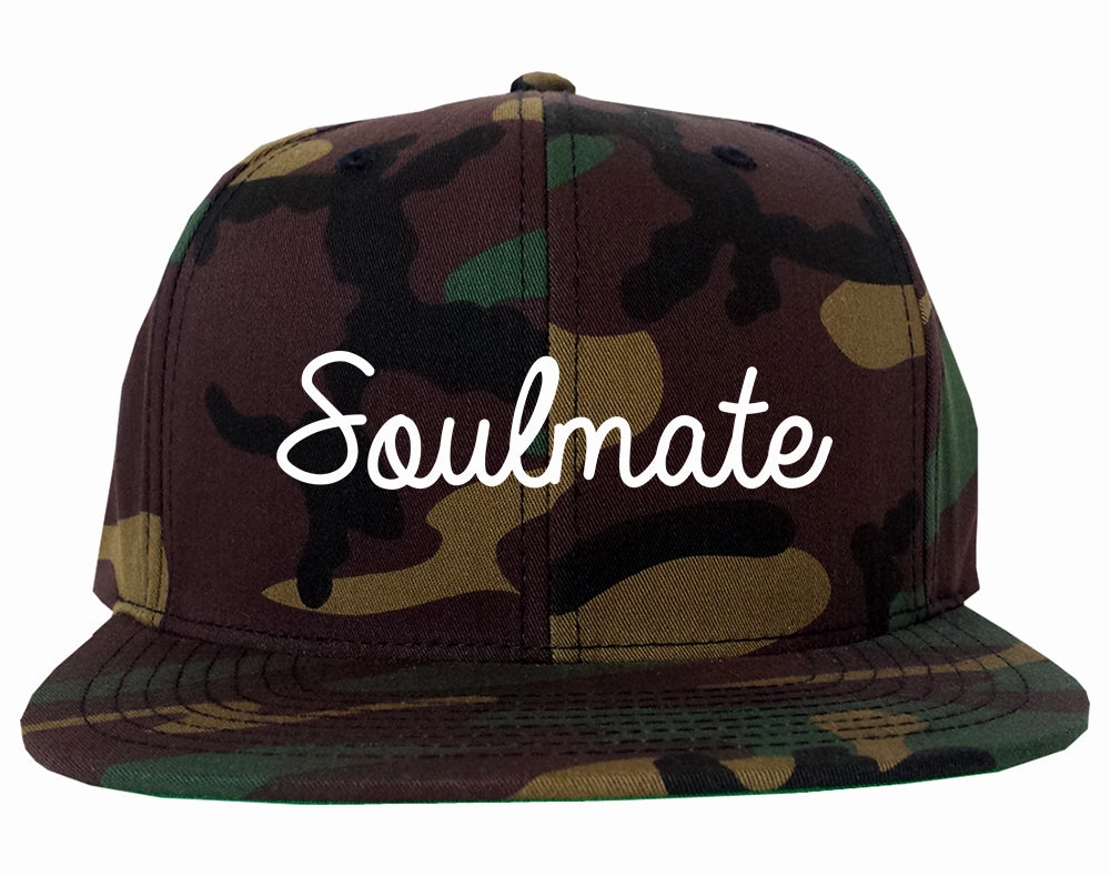 Soulmate Love Soul Wife Mens Snapback Hat