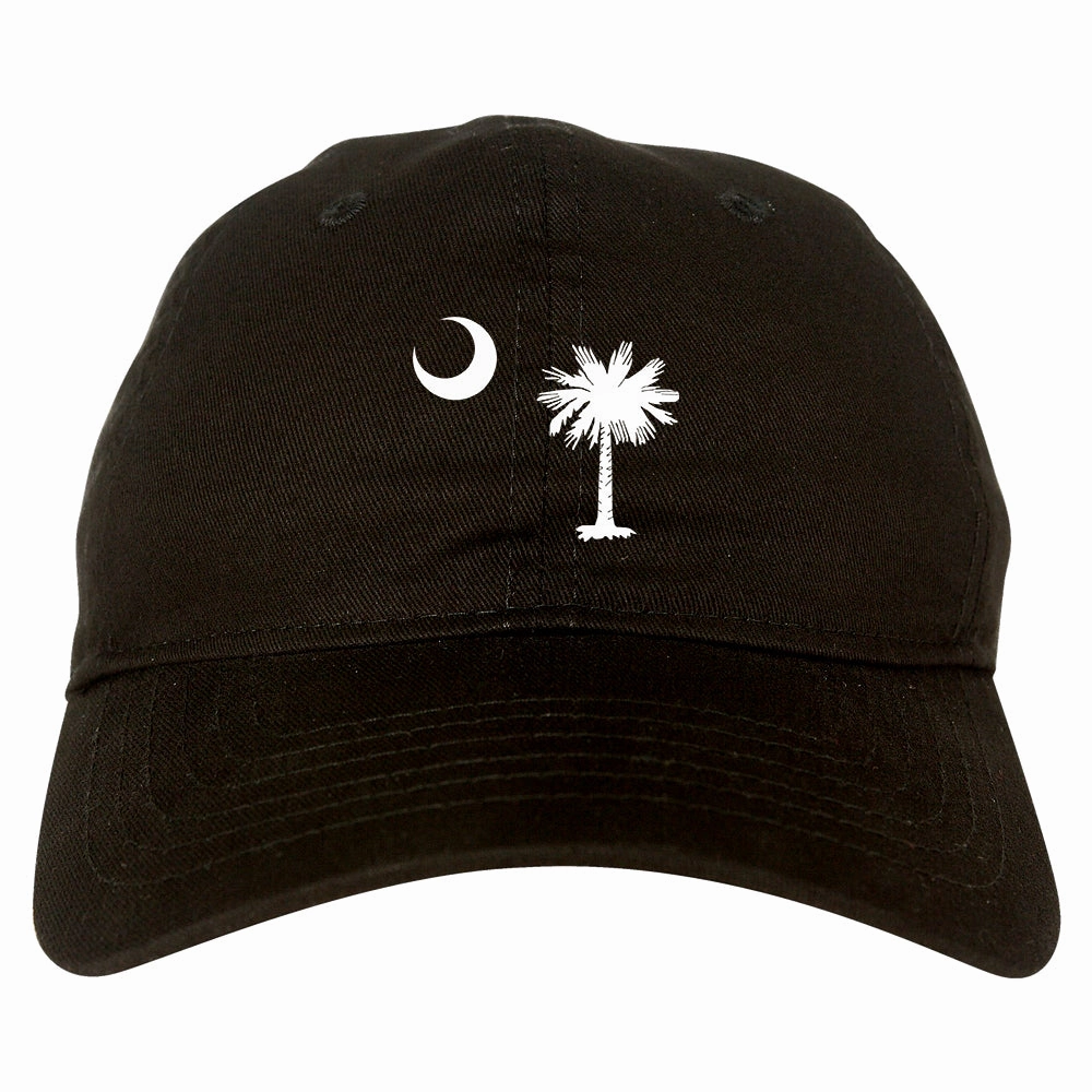 South Carolina State Flag Outline Mens Dad Hat
