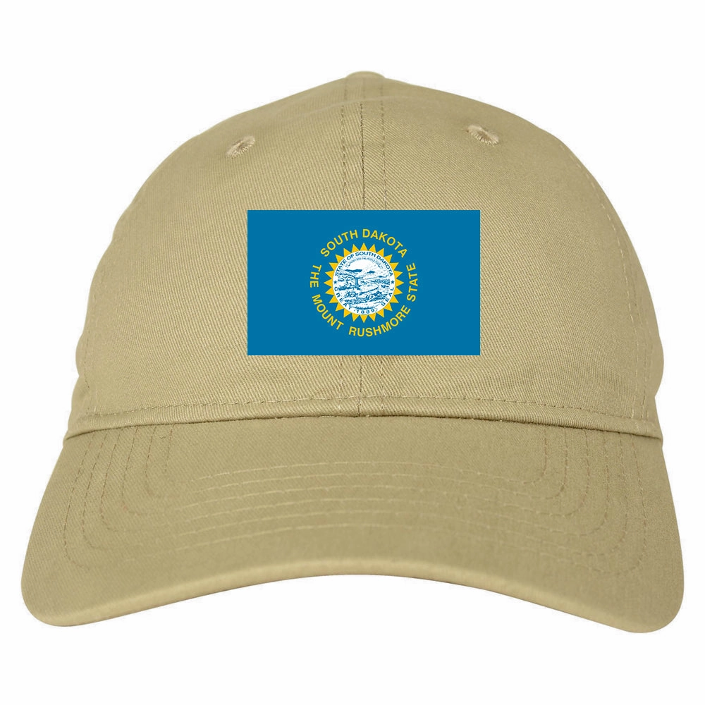 South Dakota State Flag SD Chest Mens Dad Hat