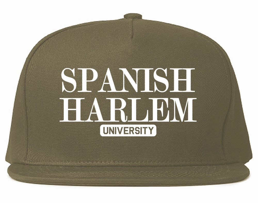 Spanish Harlem University New York Mens Snapback Hat