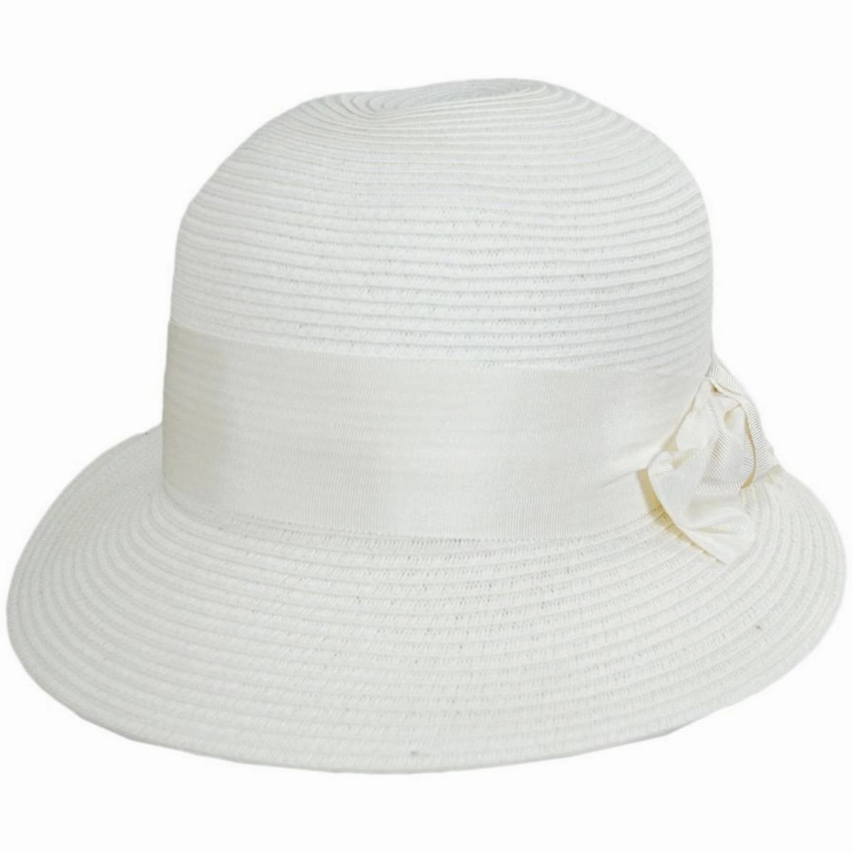 Spectator Toyo Straw Blend Cloche Hat