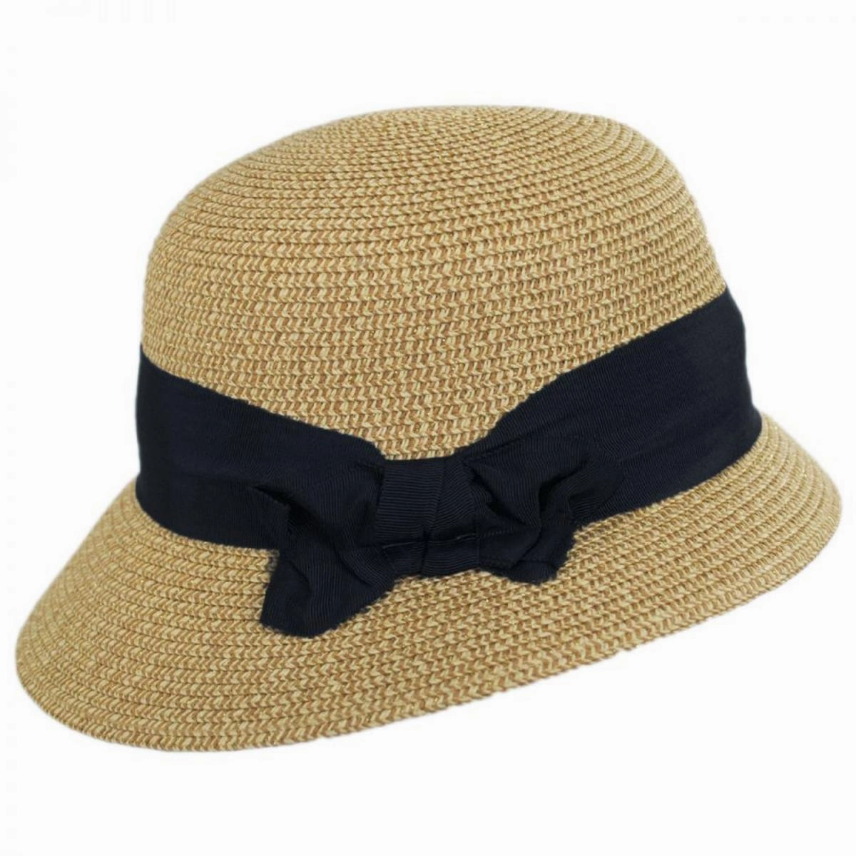 Spectator Toyo Straw Blend Cloche Hat