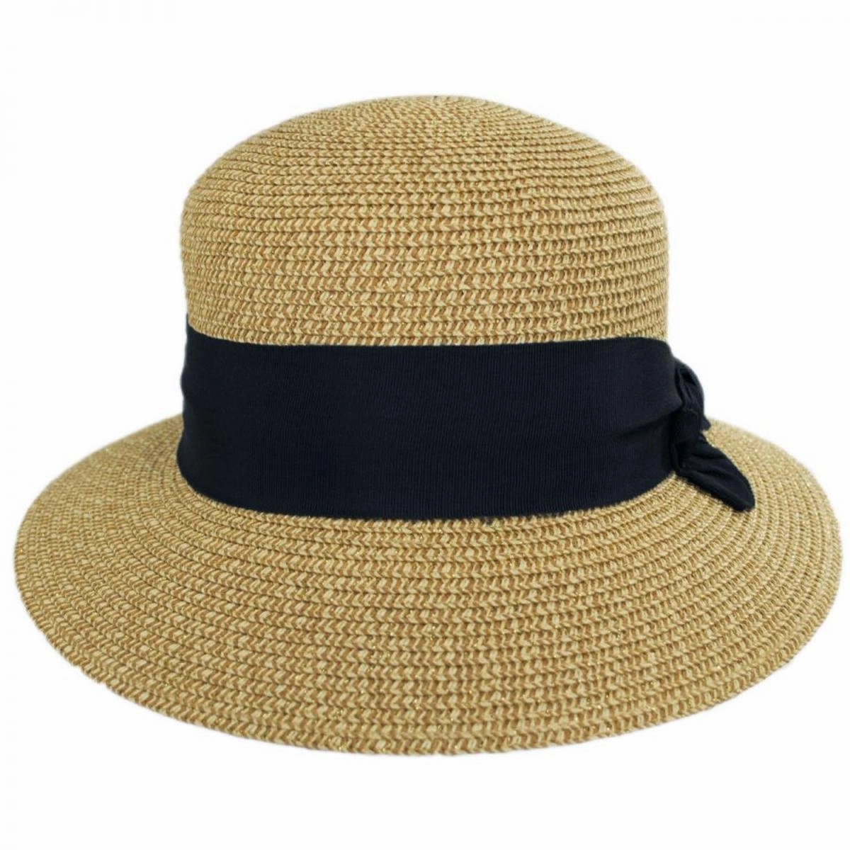Spectator Toyo Straw Blend Cloche Hat