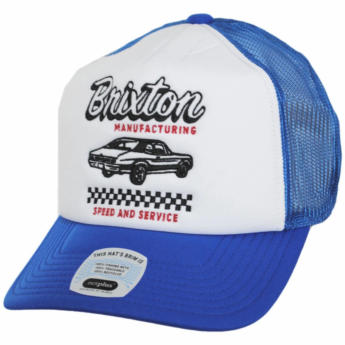 Speed & Service HP NetPlus Foam Mesh Snapback Trucker Baseball Cap