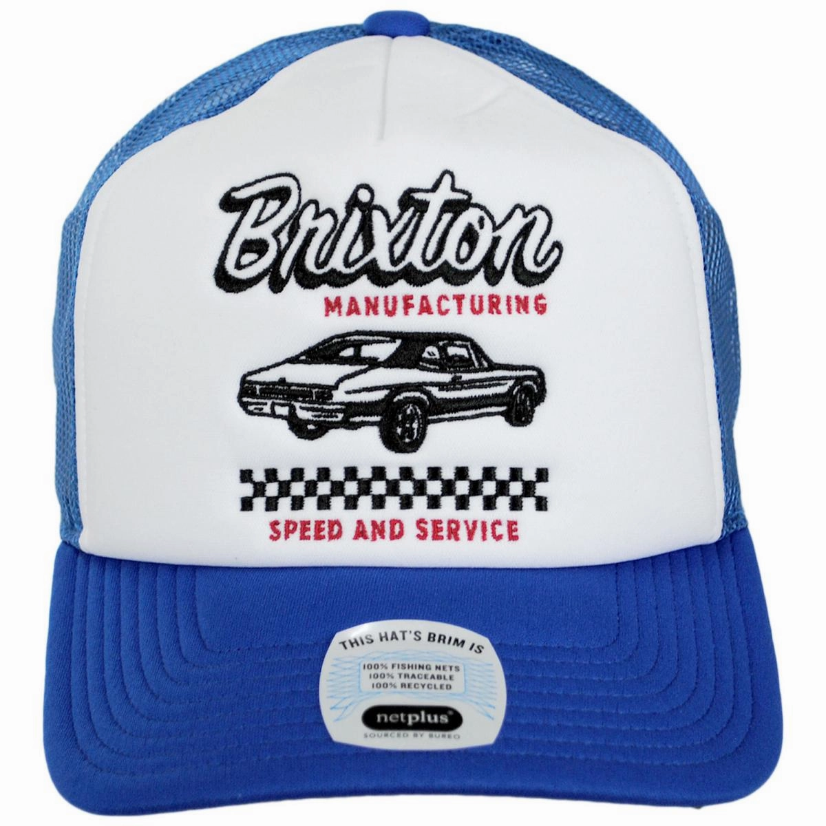 Speed & Service HP NetPlus Foam Mesh Snapback Trucker Baseball Cap