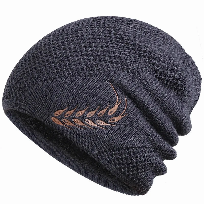 Spike Winter Lined Knitted Beanie
