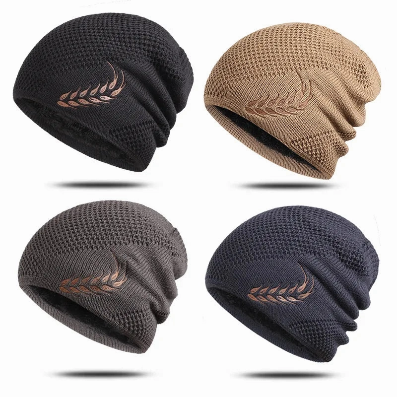 Spike Winter Lined Knitted Beanie