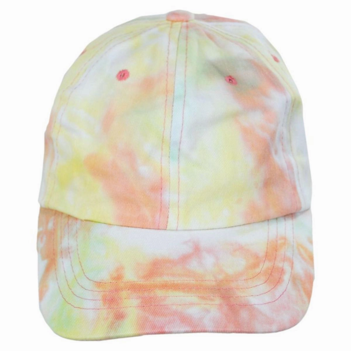 Splash Tie Dye Cotton Baseball Cap Dad Hat