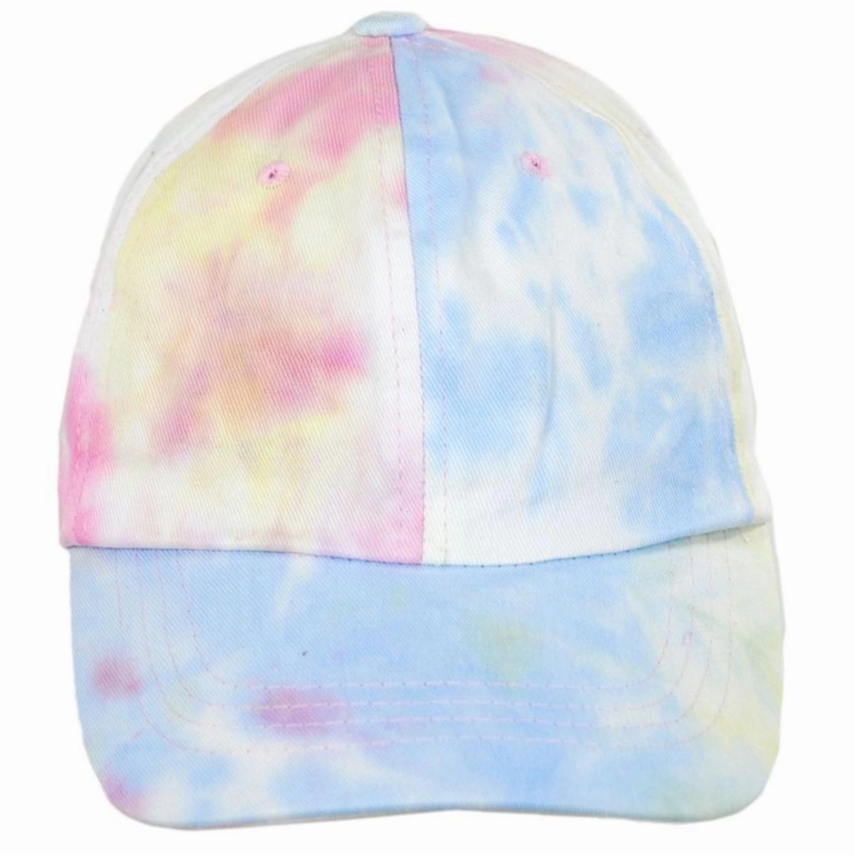 Splash Tie Dye Cotton Baseball Cap Dad Hat