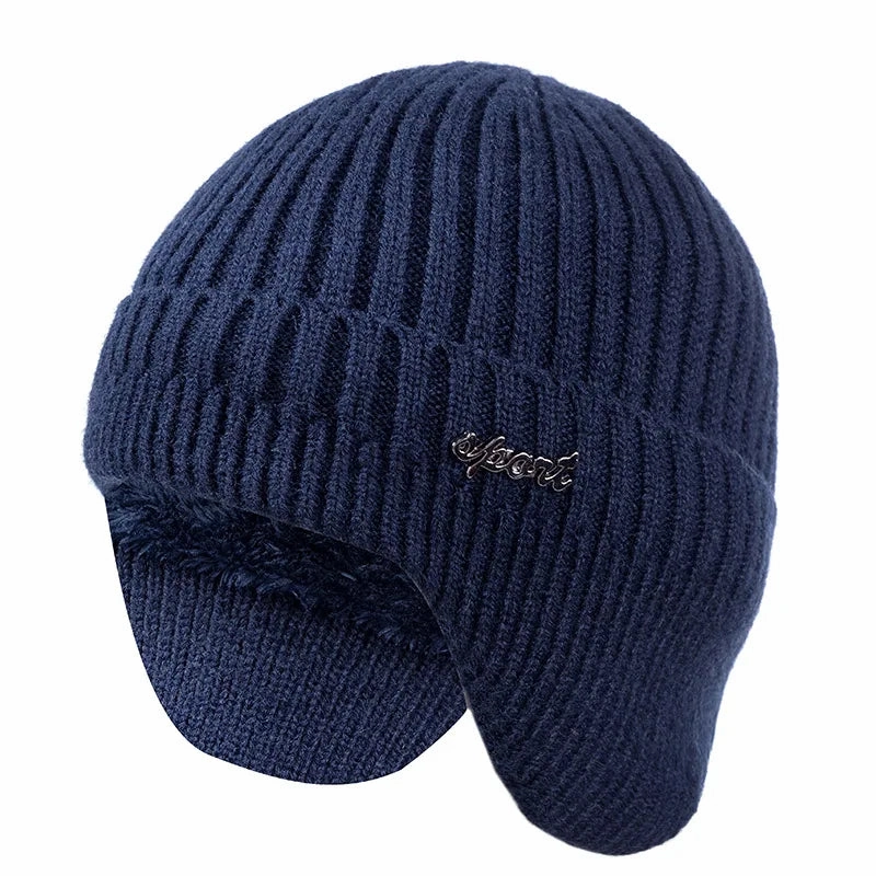 Sport Winter Earflaps Lined Bomber Beanie
