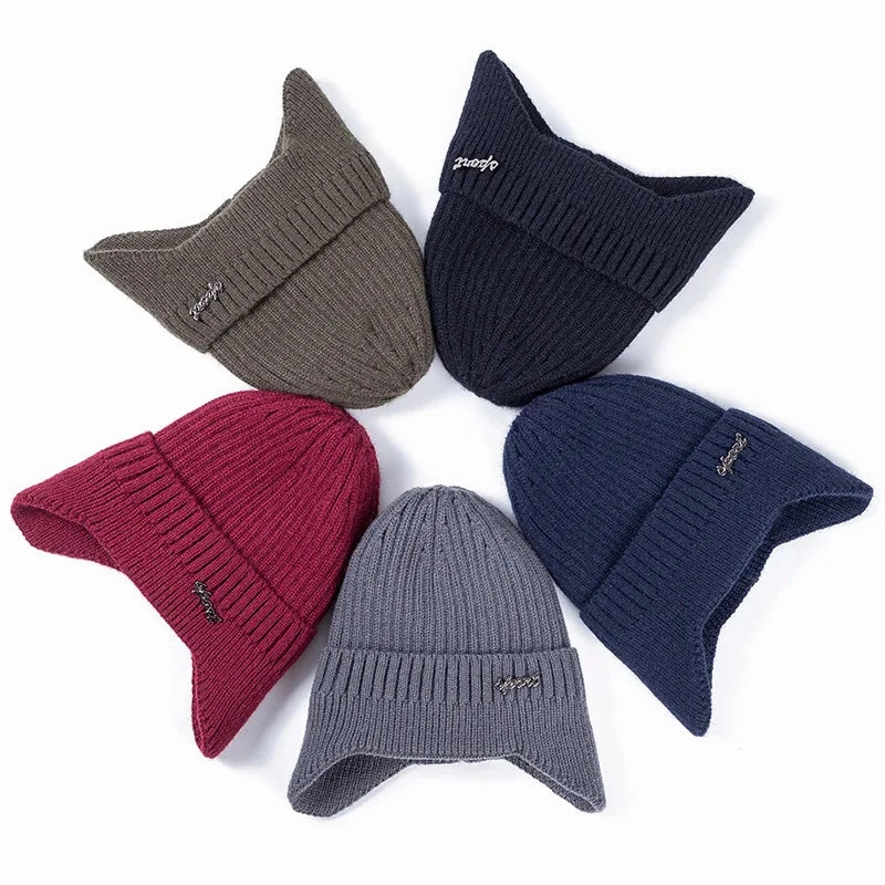Sport Winter Earflaps Lined Bomber Beanie