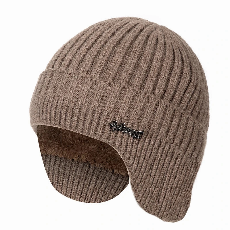 Sport Winter Earflaps Lined Bomber Beanie