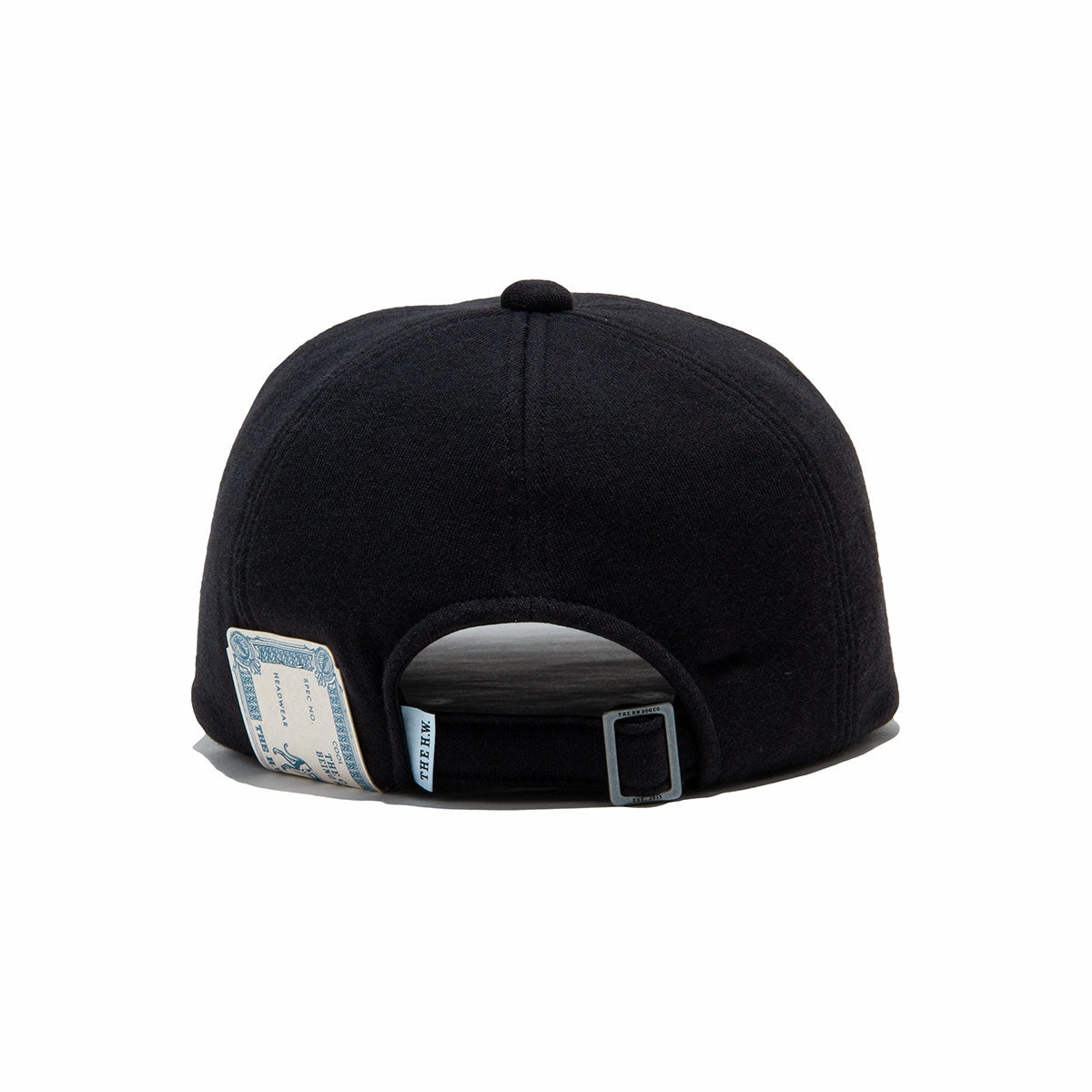 SQUARE WIDE CAP - Black
