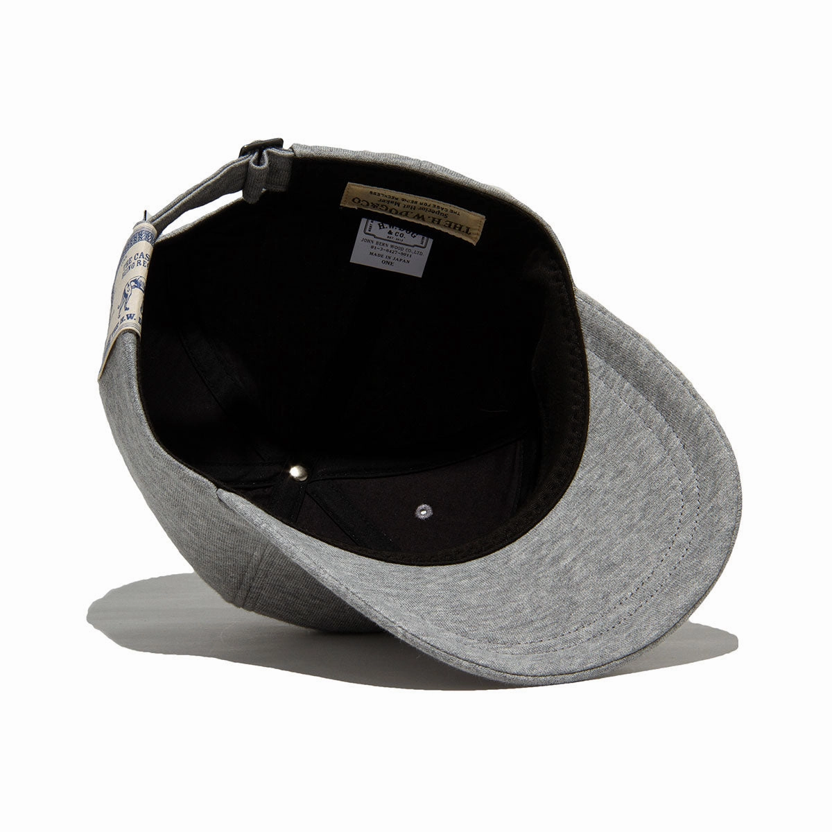 SQUARE WIDE CAP - Gray