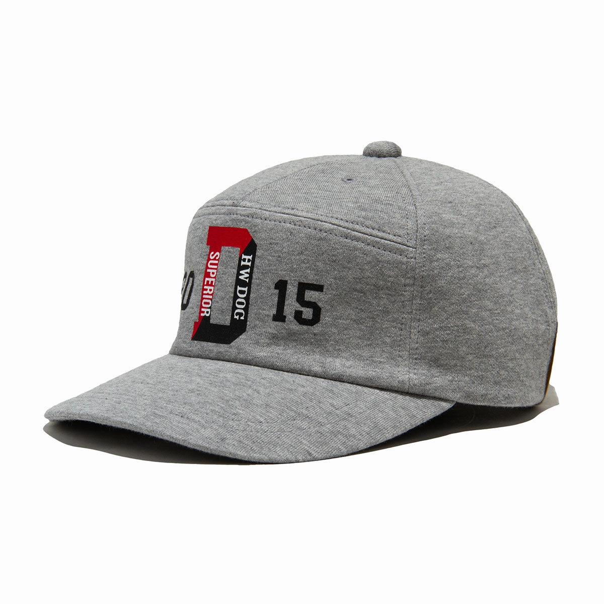 SQUARE WIDE CAP - Gray