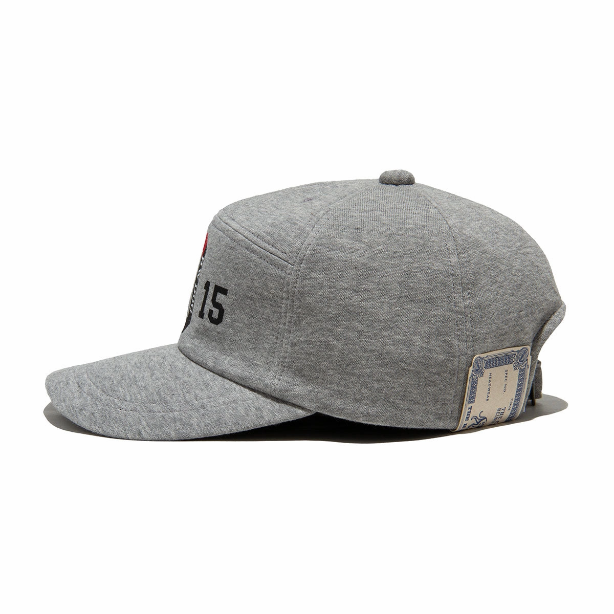 SQUARE WIDE CAP - Gray
