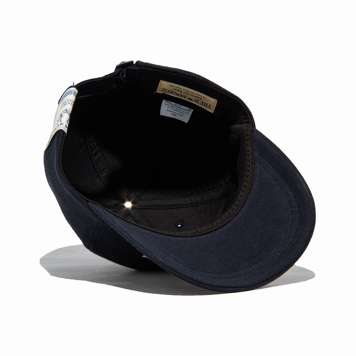 SQUARE WIDE CAP - Navy