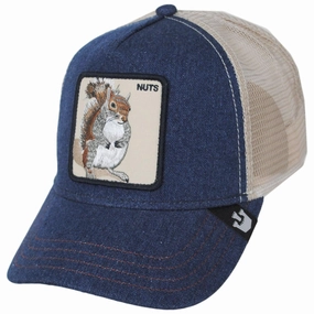 Squirrel Nuts Mesh Trucker Snapback Baseball Cap