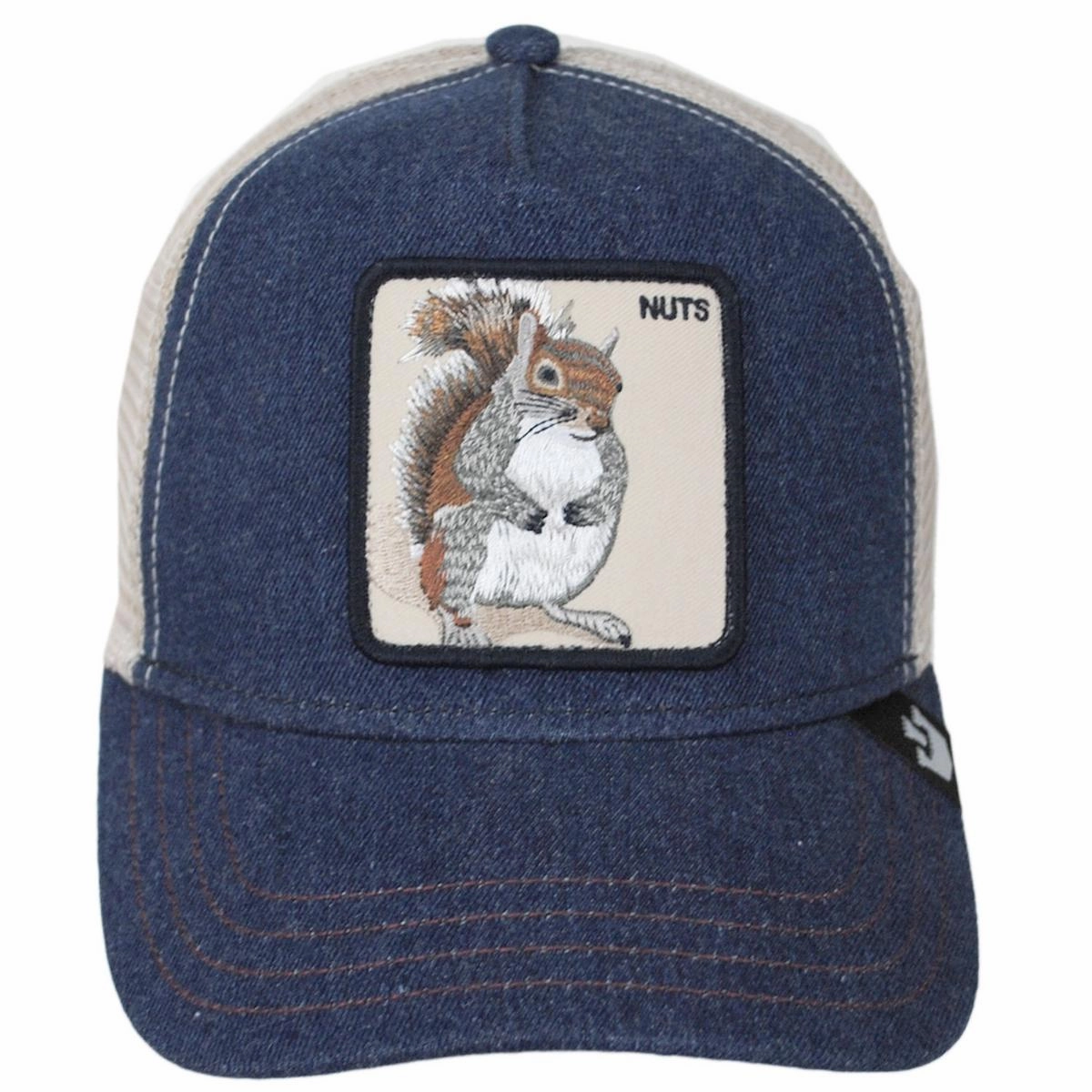Squirrel Nuts Mesh Trucker Snapback Baseball Cap