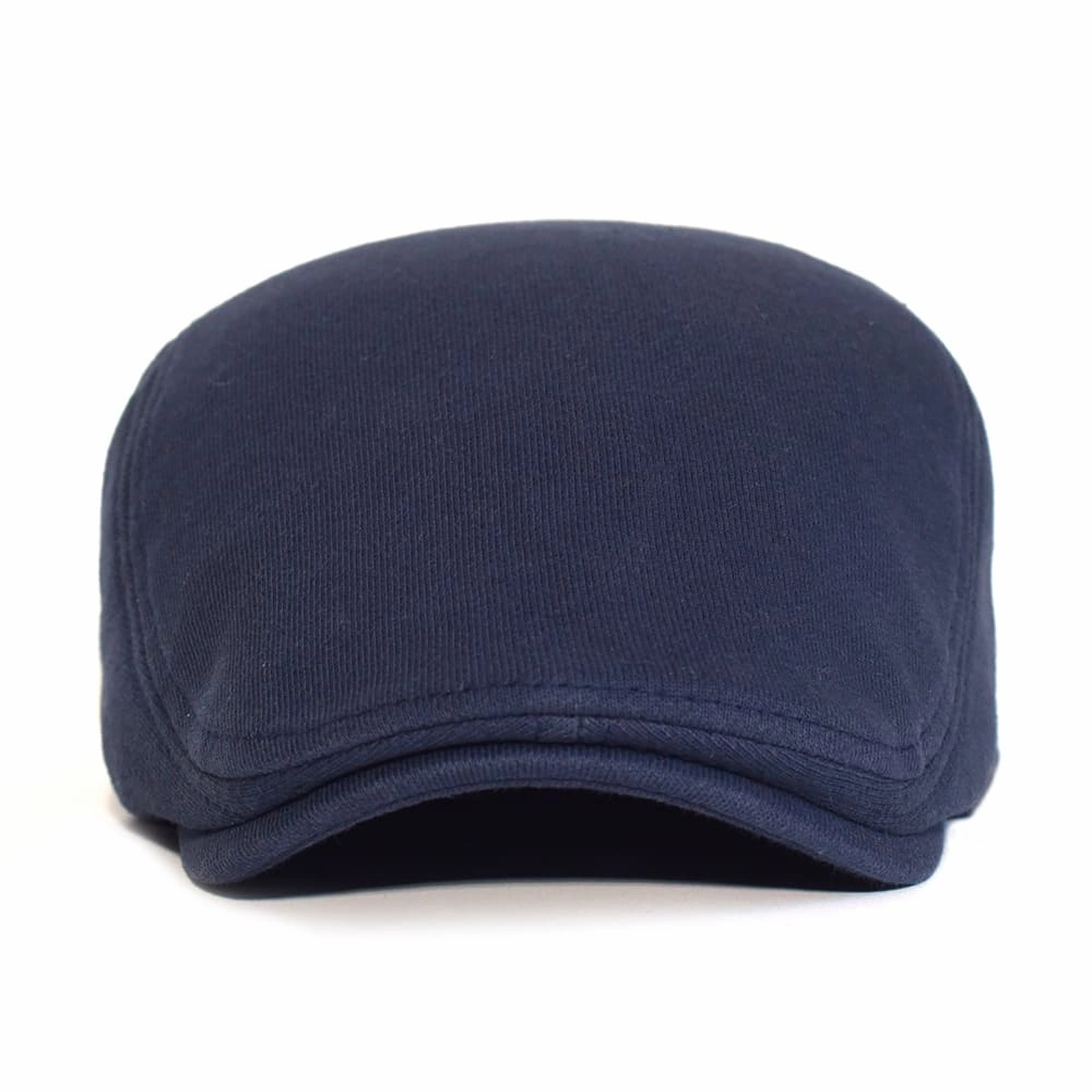 St.Cloud Plain Cotton Flat Cap